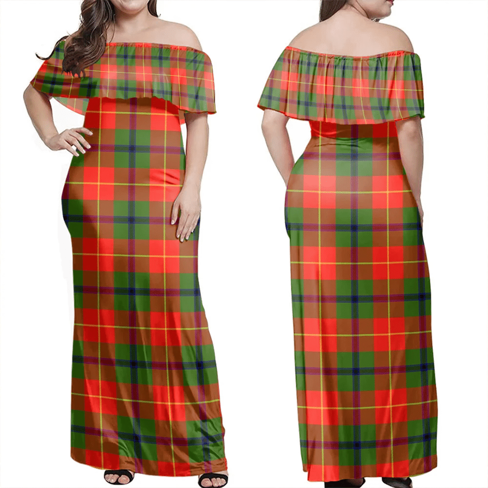 Clan Turnbull Dress Tartan Hawaii Dress KA73 Clan Turnbull Tartan Hawaii Dress   