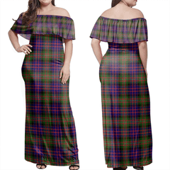 Clan MacDonnell Of Glengarry Modern Tartan Hawaii Dress NG92 Clan Glen Tartan Hawaii Dress   