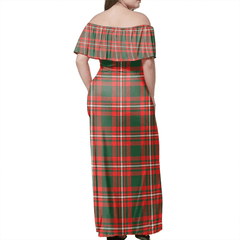 Clan Princess Margaret Tartan Hawaii Dress NP26 Clan Mar Tartan Hawaii Dress   