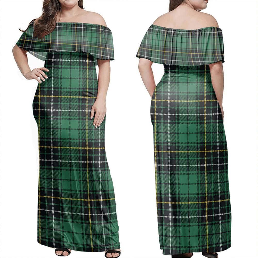 Clan MacAlpine Ancient Tartan Hawaii Dress KC42 Clan MacAlpine Tartan Hawaii Dress   
