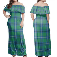 Clan Irvine Ancient Tartan Hawaii Dress AY49 Clan Irvine Tartan Hawaii Dress   