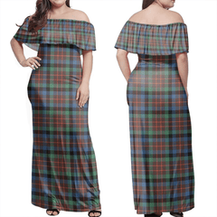 Clan MacDuff Hunting Ancient Tartan Hawaii Dress DC55 Clan MacDuff Tartan Hawaii Dress   