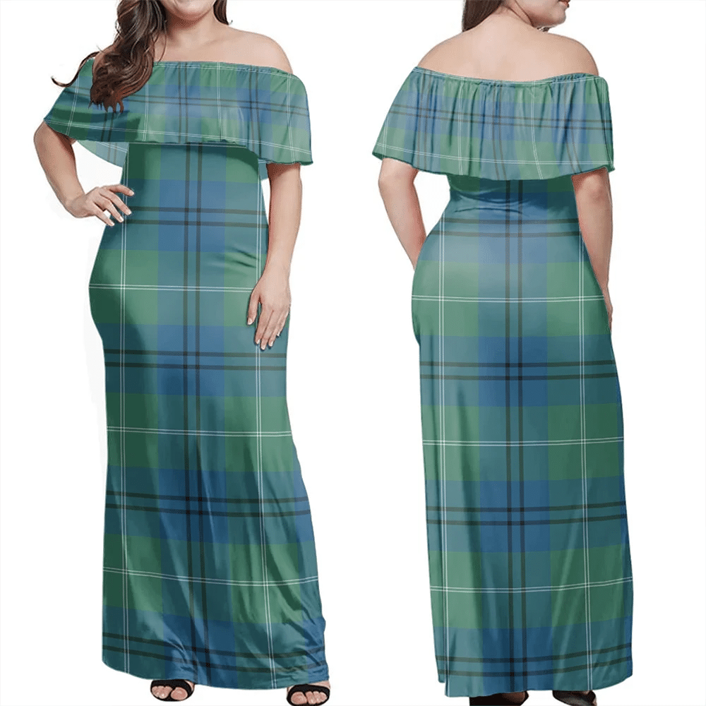 Clan Oliphant Ancient Tartan Hawaii Dress CE28 Clan Oliphant Tartan Hawaii Dress   