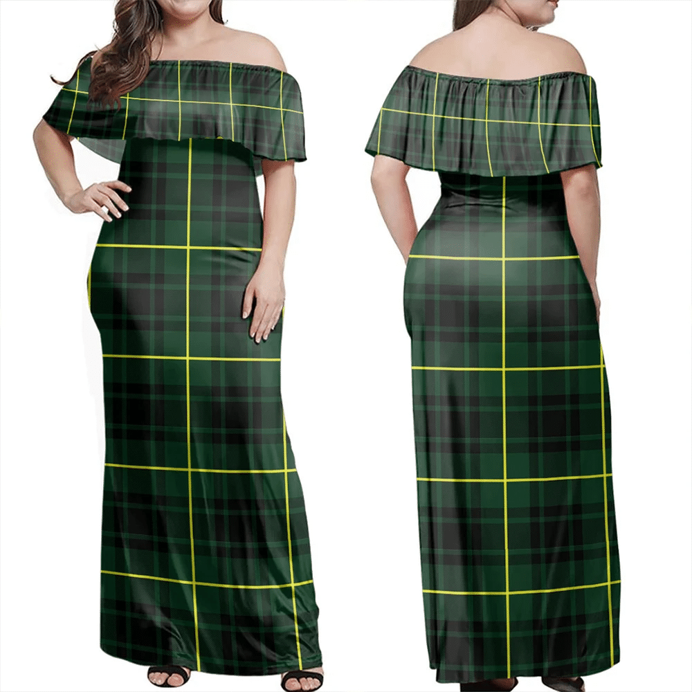 Clan MacArthur Modern Tartan Hawaii Dress AL30 Clan MacArthur Tartan Hawaii Dress   