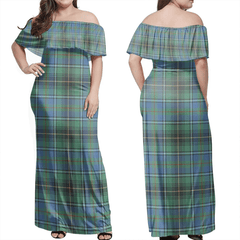 Clan MacInnes Ancient Tartan Hawaii Dress ZB29 Clan MacInnes Tartan Hawaii Dress   