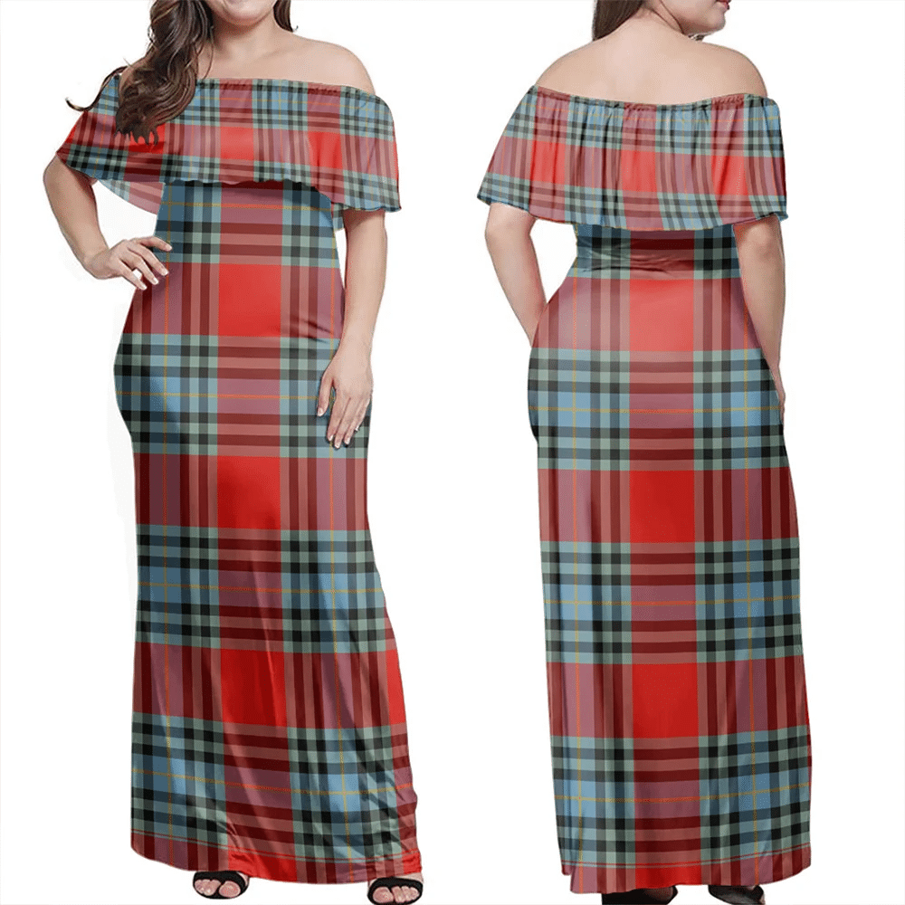 Clan MacLeay Tartan Hawaii Dress PR17  Tartan Hawaii Dress   