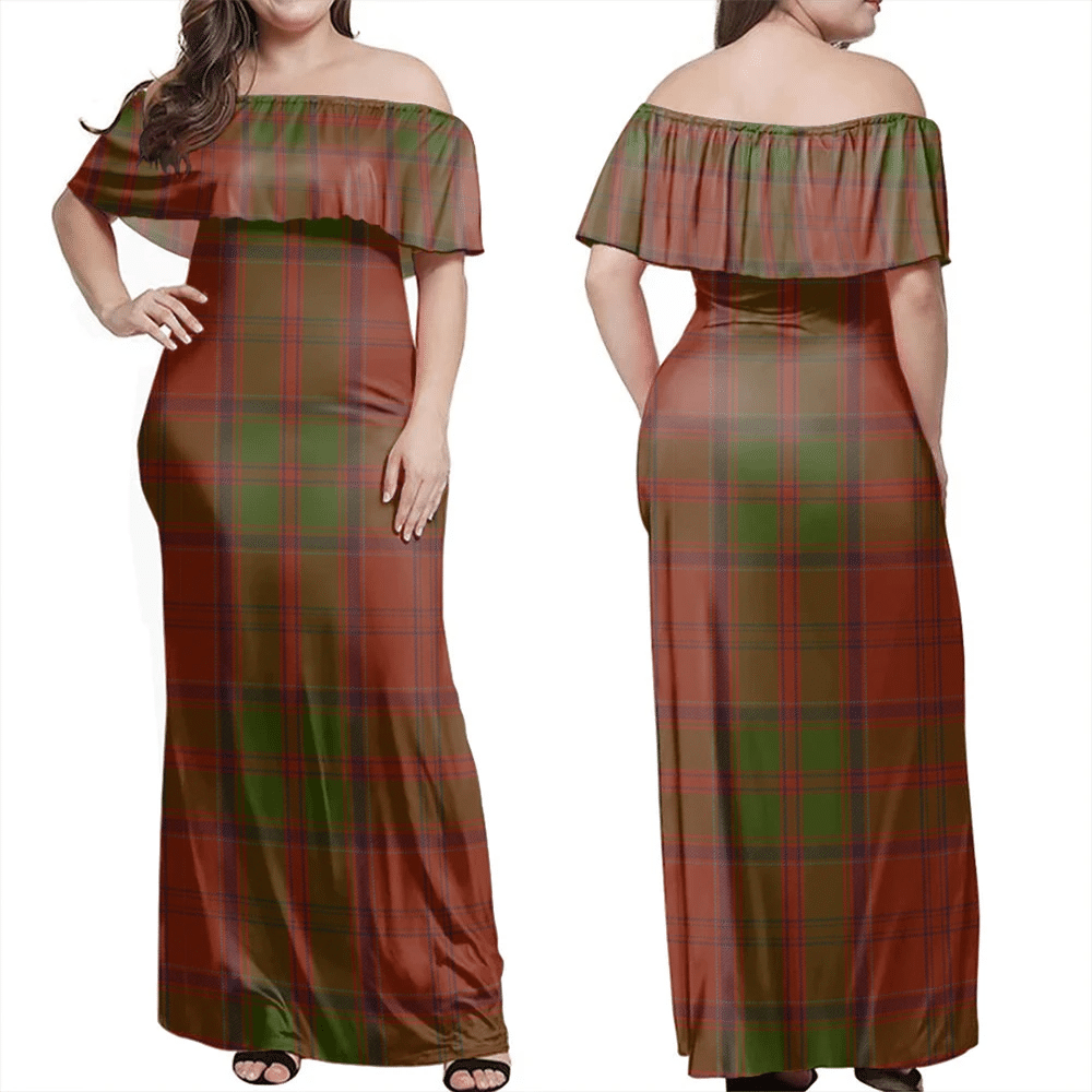Clan Drummond Tartan Hawaii Dress UJ13 Clan Drummond Tartan Hawaii Dress   