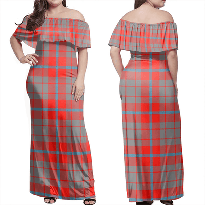 Clan Moubray Tartan Hawaii Dress