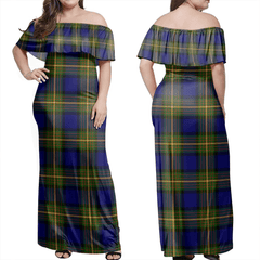Clan More (Muir) Tartan Hawaii Dress DG12 Clan Muir_More Tartan Hawaii Dress   