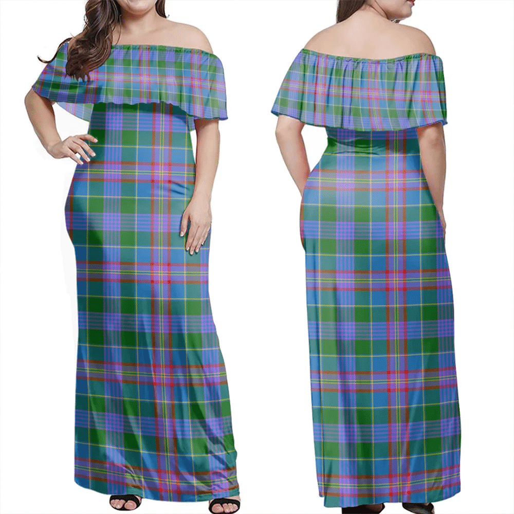 Clan Ralston Tartan Hawaii Dress IR88 Clan Ralston Tartan Hawaii Dress   