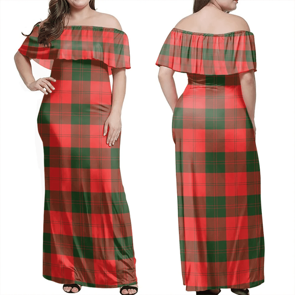 Clan Erskine Modern Tartan Hawaii Dress GW50 Clan Erskine Tartan Hawaii Dress   