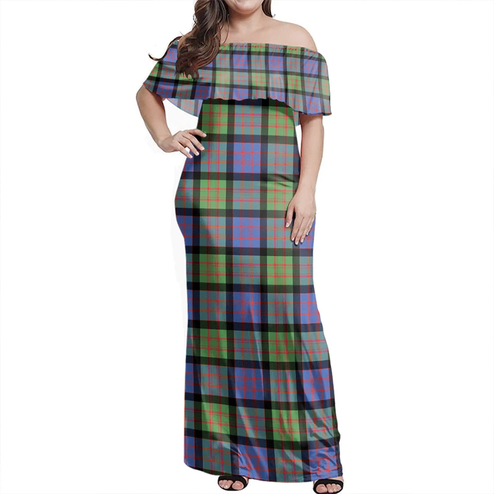 Clan MacDonald Ancient Tartan Hawaii Dress GU34 Clan MacDonald Tartan Hawaii Dress   