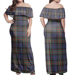 Clan Fletcher Of Dunans Tartan Hawaii Dress PF52 Clan Fletcher Tartan Hawaii Dress   