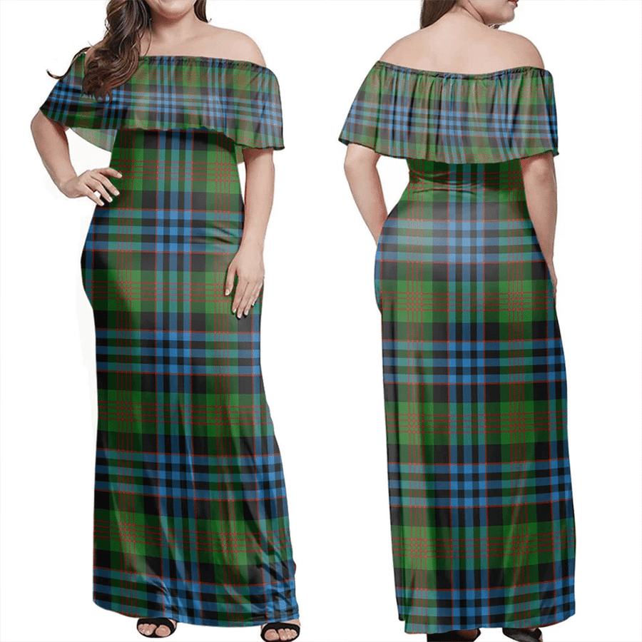 Clan Newlands Of Lauriston Tartan Hawaii Dress NG18 Clan Newlands Tartan Hawaii Dress   