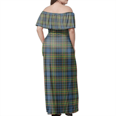 Clan MacLellan Ancient Tartan Hawaii Dress XF13  Tartan Hawaii Dress   