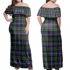 Clan Galbraith Modern Tartan Hawaii Dress DF20 Clan Rait Tartan Hawaii Dress   