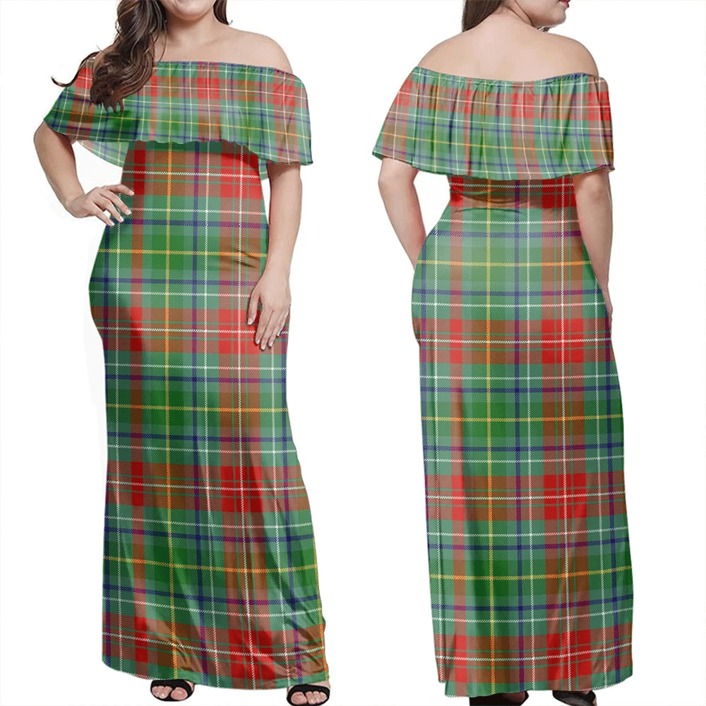 Clan Muirhead Tartan Hawaii Dress KC98 Clan Muir_More Tartan Hawaii Dress   