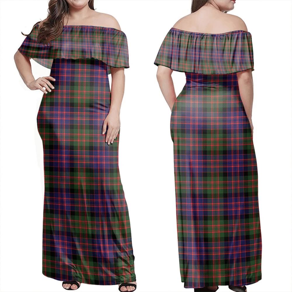 Clan MacDonald Modern Tartan Hawaii Dress MP86 Clan MacDonald Tartan Hawaii Dress   