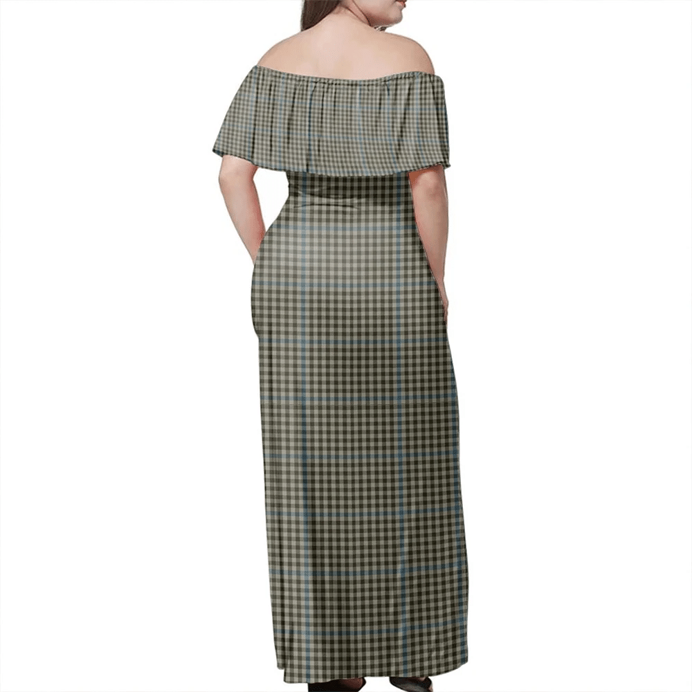 Clan Haig Check Tartan Hawaii Dress SI58 Clan Haig Tartan Hawaii Dress   