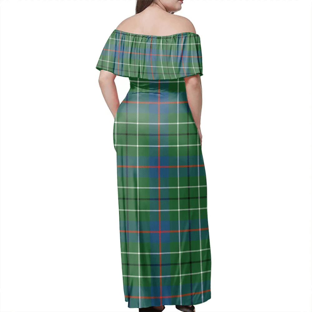 Clan Duncan Ancient Tartan Hawaii Dress KW36 Clan Duncan Tartan Hawaii Dress   