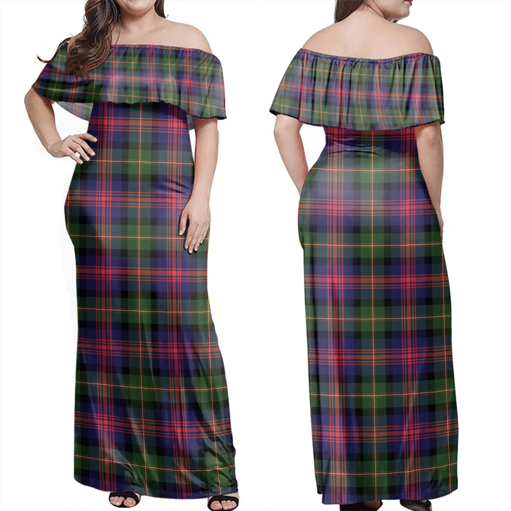 Clan Logan Modern Tartan Hawaii Dress EO38 Clan Logan Tartan Hawaii Dress   