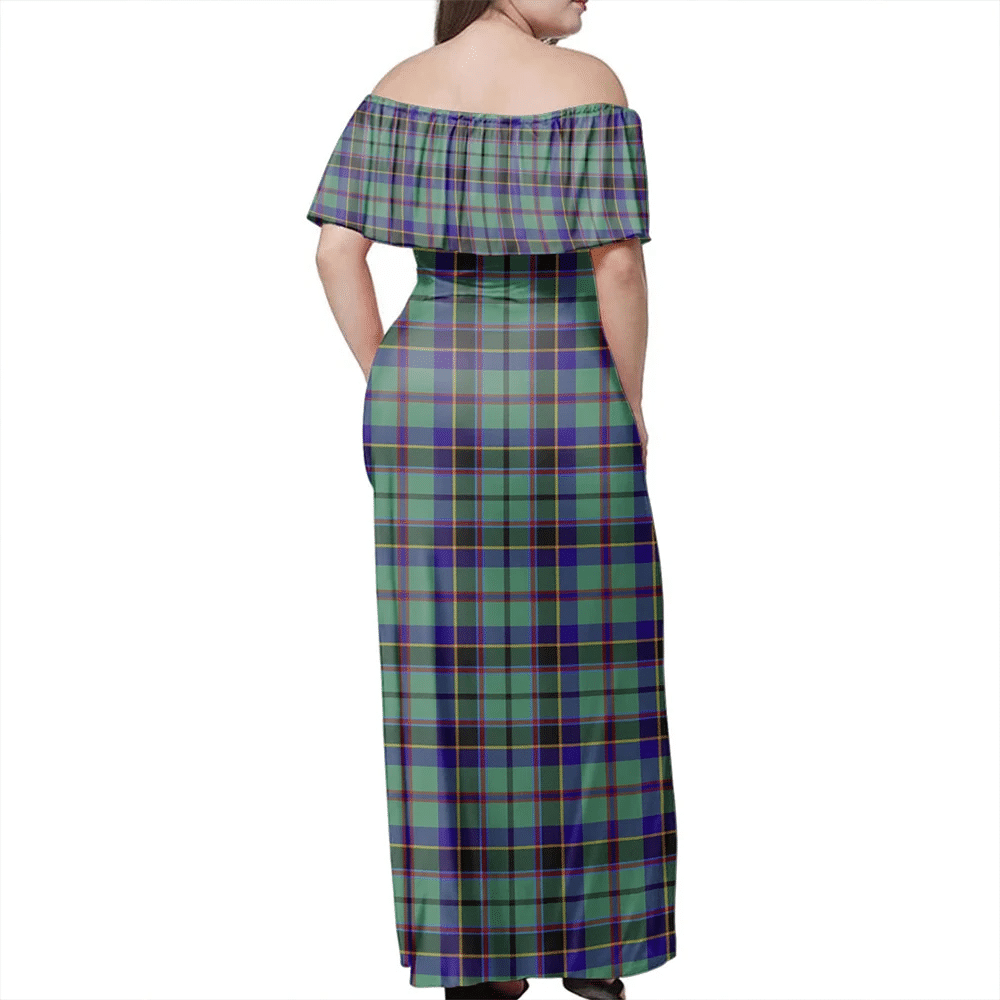 Clan Stevenson Tartan Hawaii Dress JO77 Clan Stevenson Tartan Hawaii Dress   