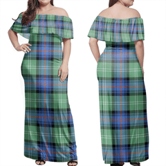 Clan Sutherland Old Ancient Tartan Hawaii Dress BR83 Clan Sutherland Tartan Hawaii Dress   