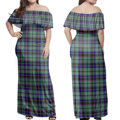 Clan Stevenson Tartan Hawaii Dress JO77 Clan Stevenson Tartan Hawaii Dress   