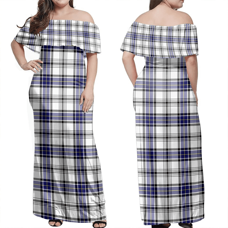 Clan Hannay Modern Tartan Hawaii Dress HC68 Clan Hannay Tartan Hawaii Dress   