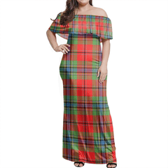 Clan MacLean Of Duart Modern Tartan Hawaii Dress WM20  Tartan Hawaii Dress   