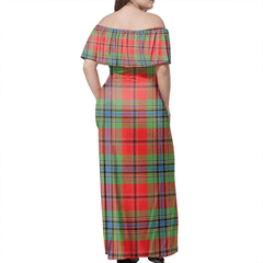 Clan MacLean Of Duart Modern Tartan Hawaii Dress WM20  Tartan Hawaii Dress   