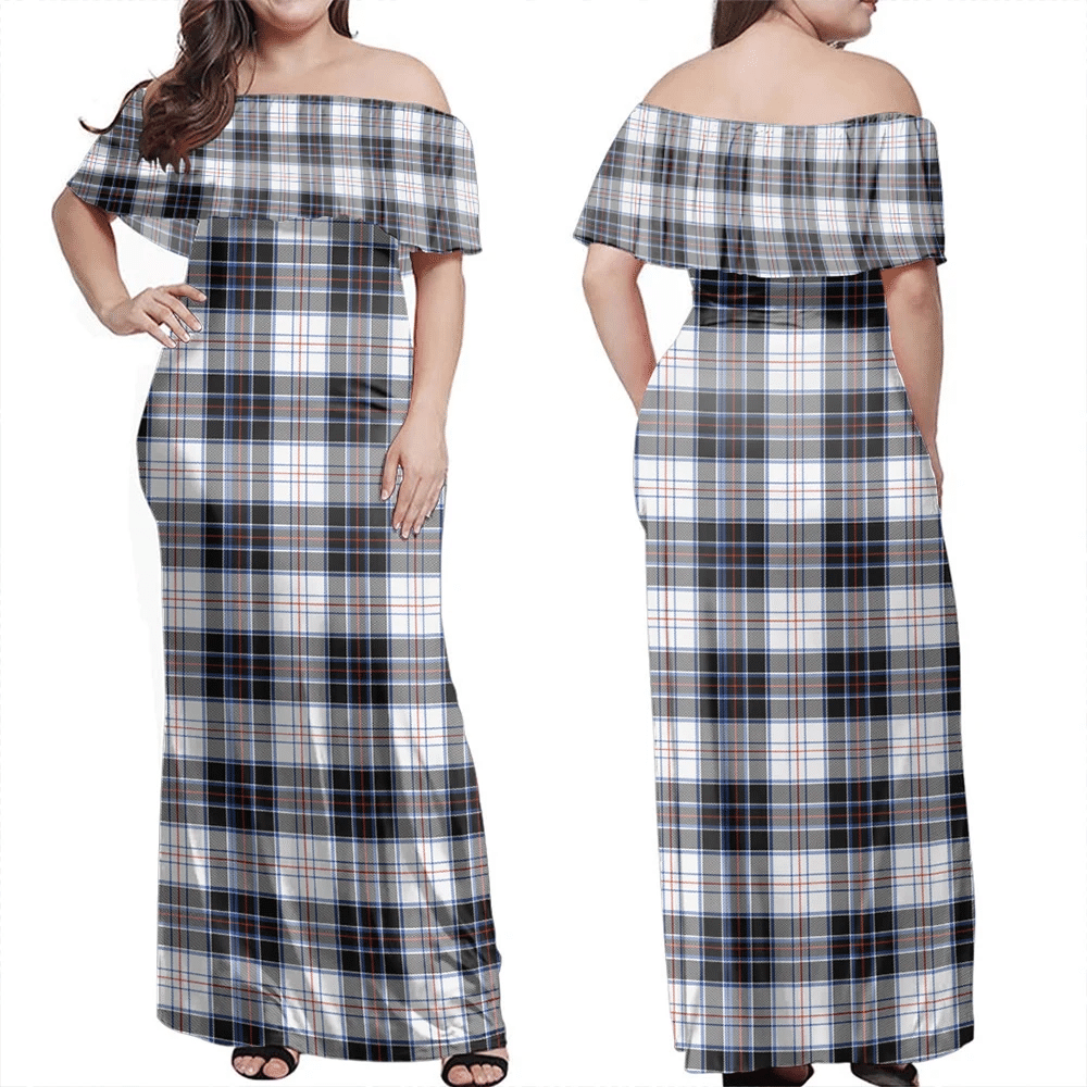 Clan MacRae Dress Modern Tartan Hawaii Dress AY35 Clan MacRae Tartan Hawaii Dress   