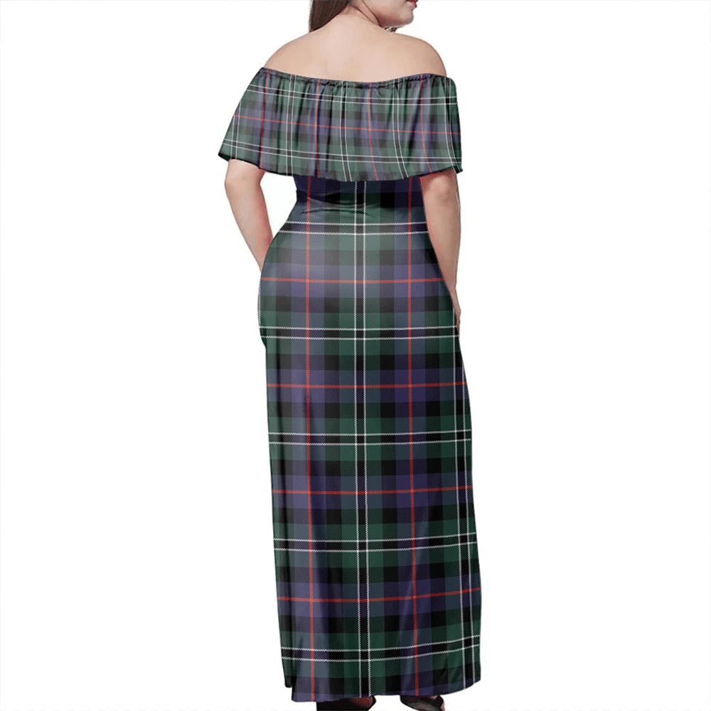 Clan Rose Hunting Modern Tartan Hawaii Dress TU21 Clan Rose Tartan Hawaii Dress   