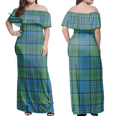 Clan Lockhart Tartan Hawaii Dress