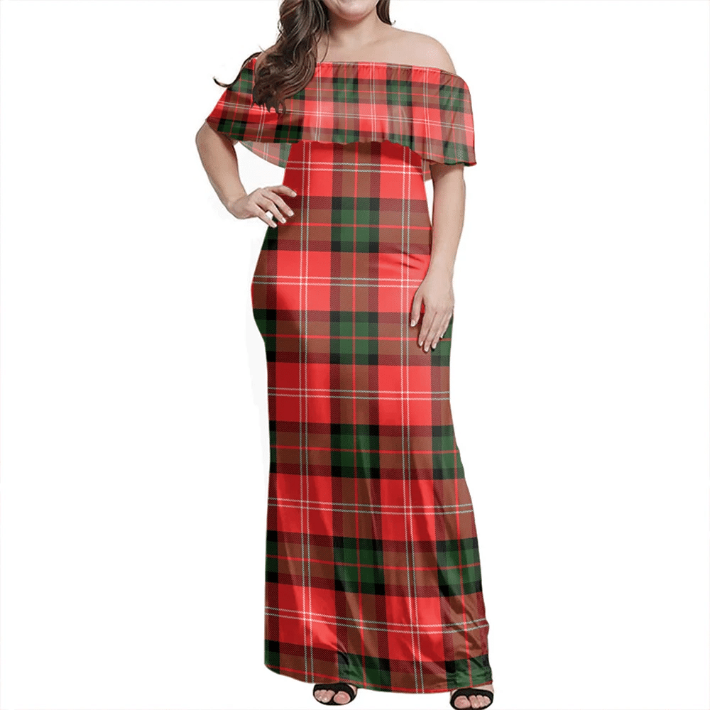 Clan Nesbitt Modern Tartan Hawaii Dress NG14 Clan Nesbitt Tartan Hawaii Dress   