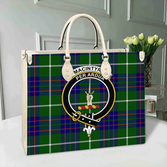 Clan MacIntyre Hunting Modern Tartan Crest Leather Bag XK66 Clan MacIntyre Tartan Today   
