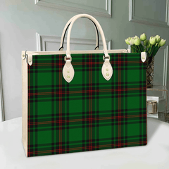 Clan Fife District Tartan Leather Bag JV79 Clan Borthwick Tartan Today   