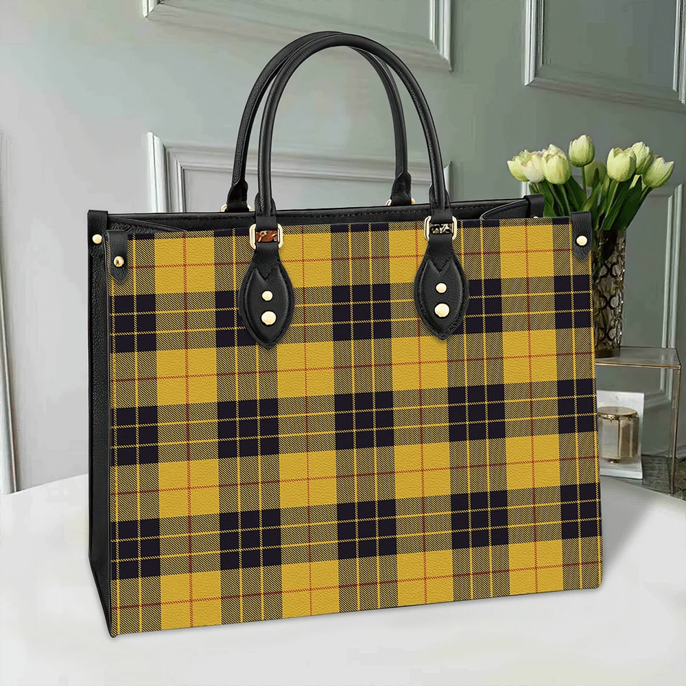 Clan MacLeod Of Lewis Ancient Tartan Leather Bag QM93 Clan Borthwick Tartan Today   