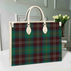 Clan Chisholm Hunting Ancient Tartan Leather Bag WY76 Clan Chisholm Tartan Today   