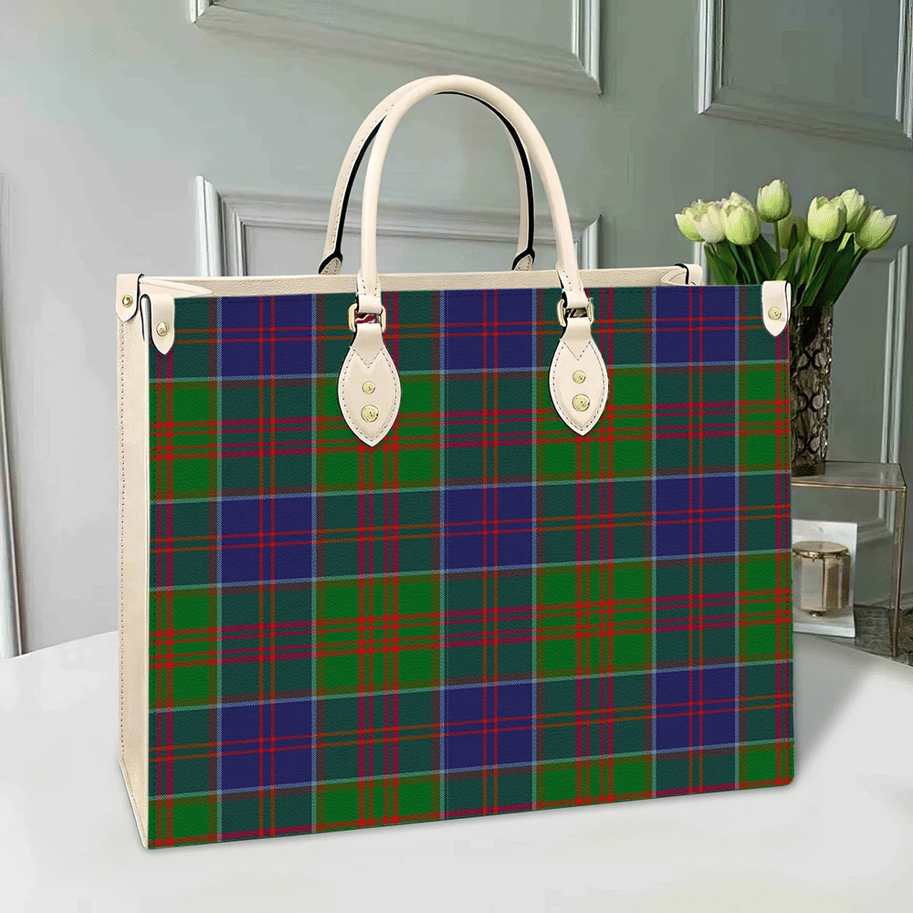 Clan Stewart Of Appin Hunting Modern Tartan Leather Bag EJ73 Clan Stewart of Appin Tartan Today   