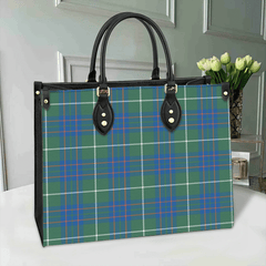 Clan MacIntyre Hunting Ancient Tartan Leather Bag CJ56 Clan MacIntyre Tartan Today   