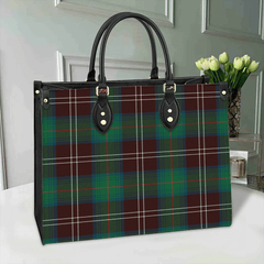 Clan Chisholm Hunting Ancient Tartan Leather Bag WY76 Clan Chisholm Tartan Today   