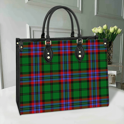 Clan McGeachie Tartan Leather Bag PV32