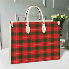 Clan MacFie Tartan Leather Bag HE35 Clan MacPhee_MacFie Tartan Today   
