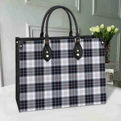 Clan MacRae Dress Modern Tartan Leather Bag RT13 Clan MacRae Tartan Today   