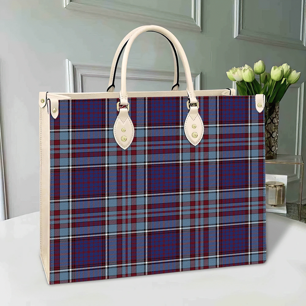 Clan RCAF Tartan Leather Bag PN45 Clan RCAF Tartan Today   