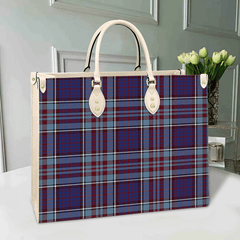 Clan RCAF Tartan Leather Bag PN45 Clan RCAF Tartan Today   