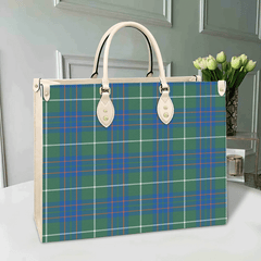 Clan MacIntyre Hunting Ancient Tartan Leather Bag CJ56 Clan MacIntyre Tartan Today   
