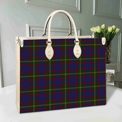 Clan Durie Tartan Leather Bag ZI10 Clan Durie Tartan Today   