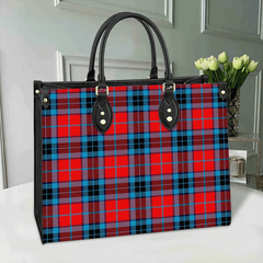 Clan MacTavish Modern Tartan Leather Bag DM87 Clan MacTavish Tartan Today   